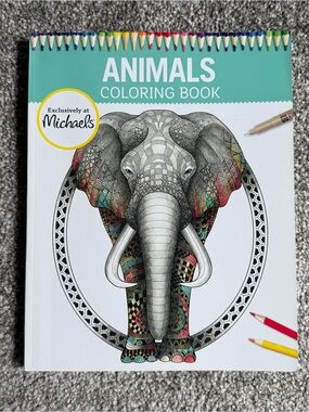 Animals Coloring Book Adult Coloring Book